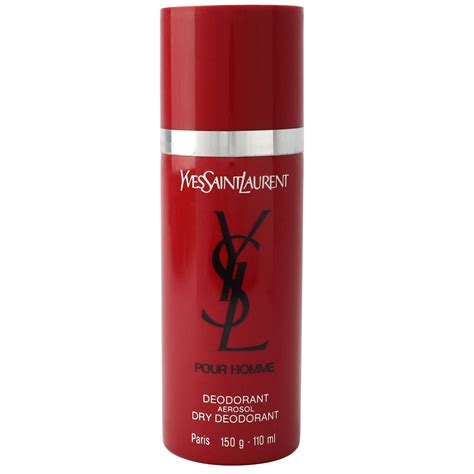 deodorante yves saint laurent uomo|ysl deodorant spray.